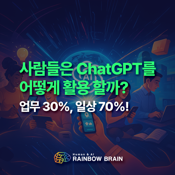  사람들은 ChatGPT를 어떻게 활용 할까? (NBER 2025)