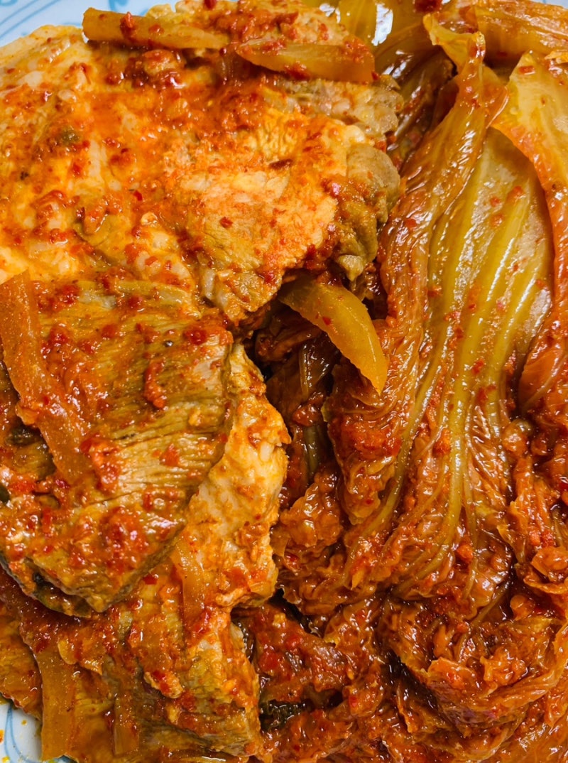 압력솥으로 쉽게 만드는 돼지고기 김치찜 레시피