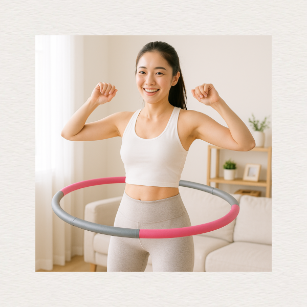  훌라후프 다이어트 효과, 복부 지방 태우는 집에서 하는 운동