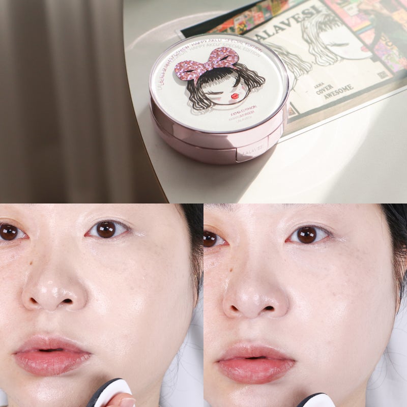 라라베시 악마쿠션 SF 가을엔 이게 제격이지! 웜톤, 쿨톤 비교까지!