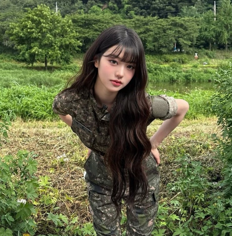  장원영 긴머리 레이어드펌 S컬펌, 여자 긴머리펌의 정석