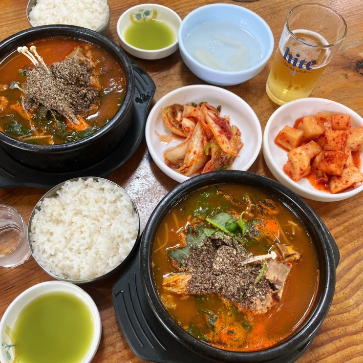  소래포구 해장 소래장터 뼈해장국 노포 맛집