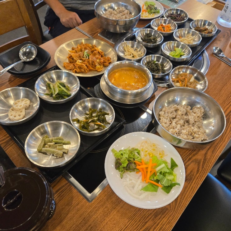  양주 보리밥 소담보리에서 맛있는 한끼