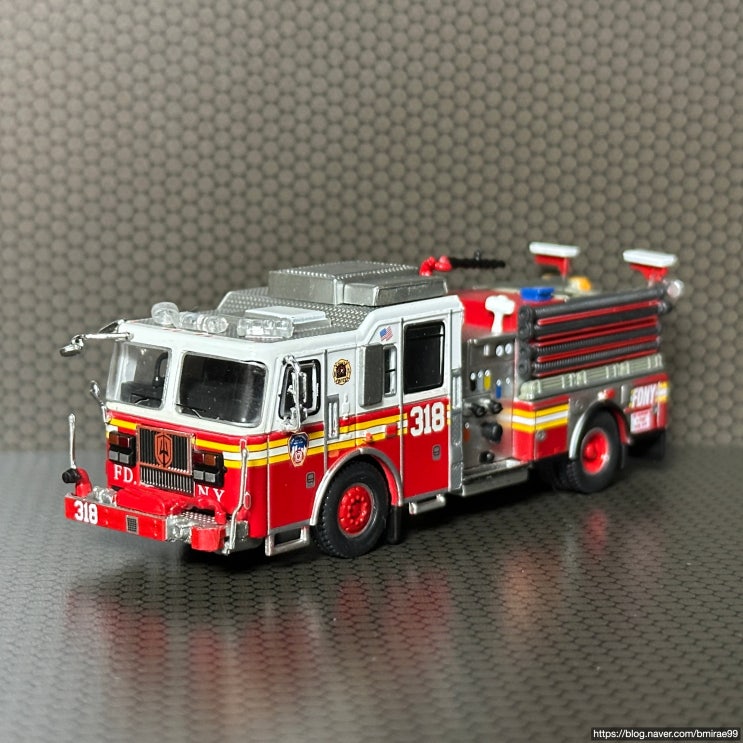  [1/87 소방] Seagrave Marauder II 미국식 소방 엔진 (FDNY 브루클린)