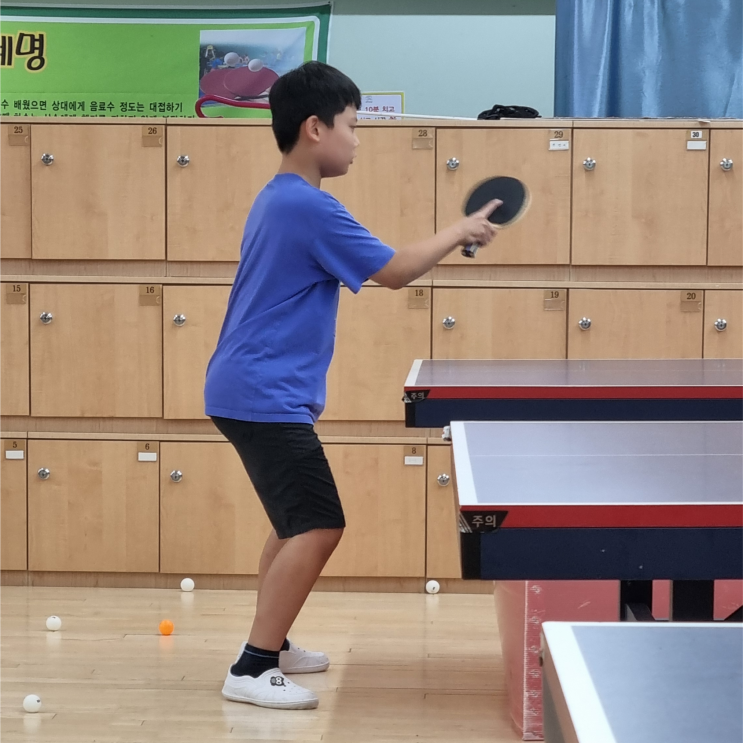  아빠와 함께 탁구 챔피언 도전!