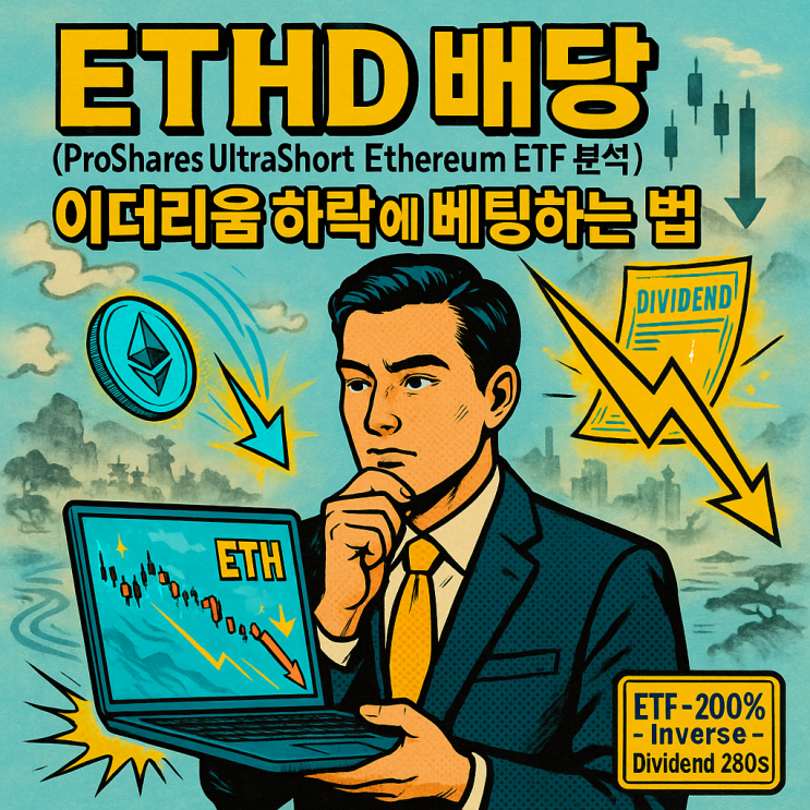  ETHD 배당 (프로셰어즈 UltraShort 이더리움 ETF 분석) 단기 투자자 전략 공개