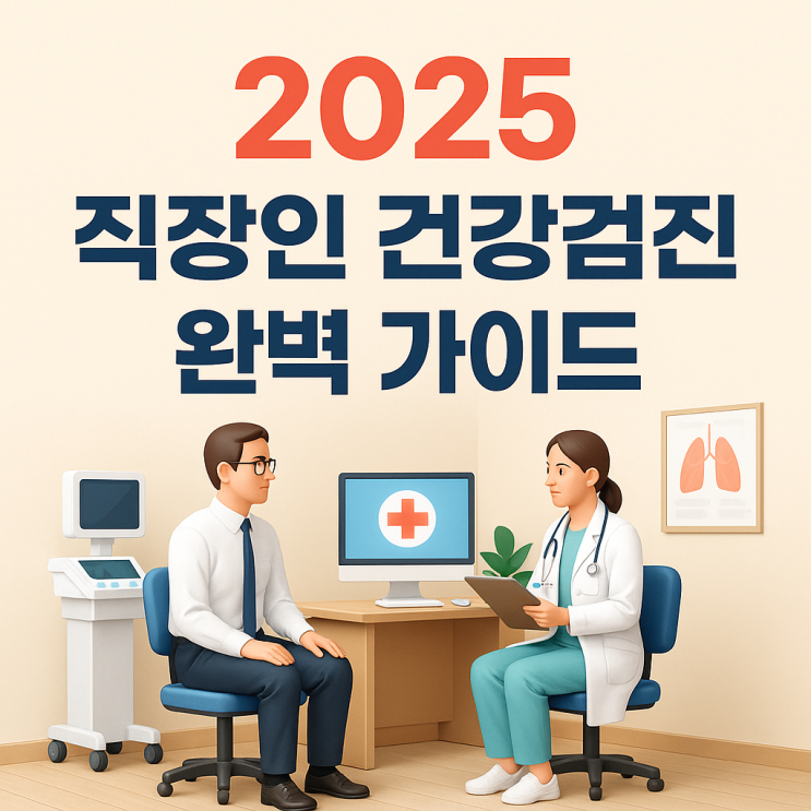  2025 직장인 국가 건강검진 대상·절차·암검진·항목 변화·신청 방법