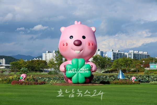  잔망루피, 정원워케이션에서 재충전 마치고 순천 도심 나들이 나왔다!