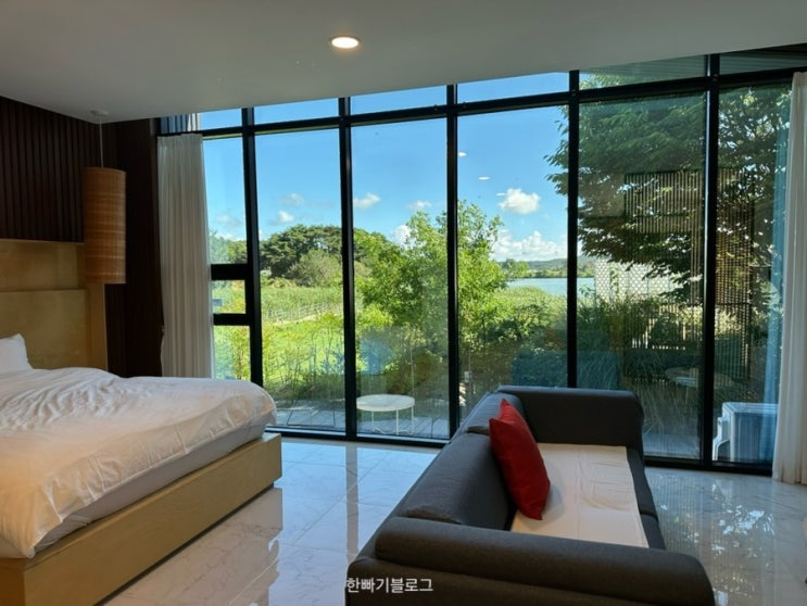  충남 서산 프라이빗 자쿠지 독채 펜션 : 수아다 101동 8월 후기