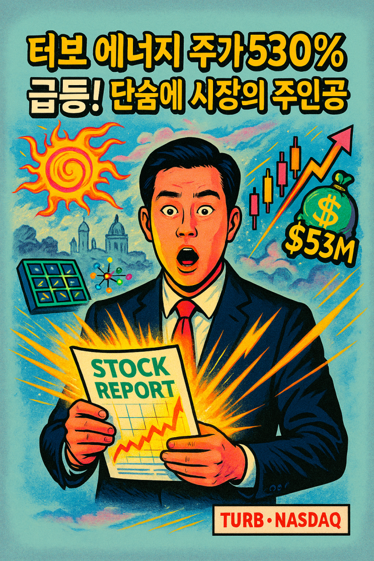  터보에너지 주가 (TURB 주식) 500% 폭등 기회?