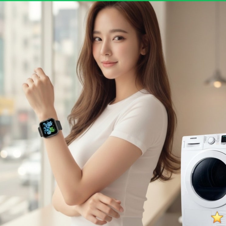  삼성 그랑데AI 건조기 DV90T5440KW 솔직 후기: 9kg 대용량 1등급 효율!