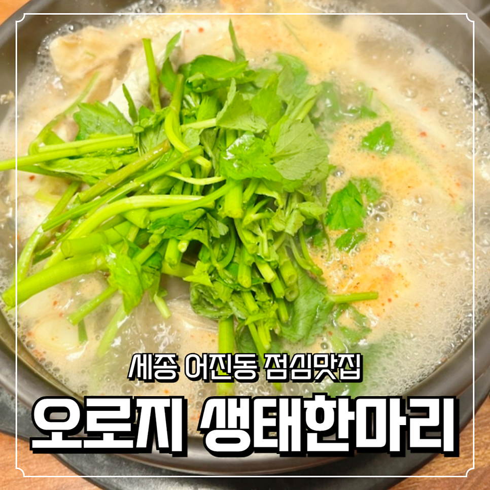 오로지생태한마리 사진 1