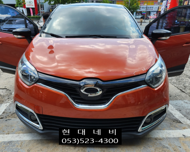  QM3 순정네비게이션 전원불량 블랙아웃불량 수리