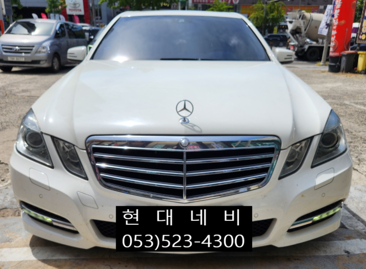  벤츠 E클래스 네비게이션 전원불량 블랙아웃불량 수리