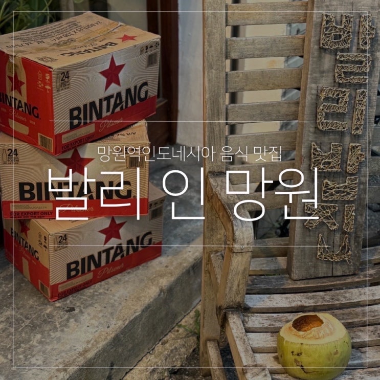  발리인망원｜망원역 인도네시아 식당 미고랭 맛집