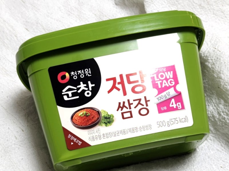저당레시피 추천::청정원 순창 저당 쌈장