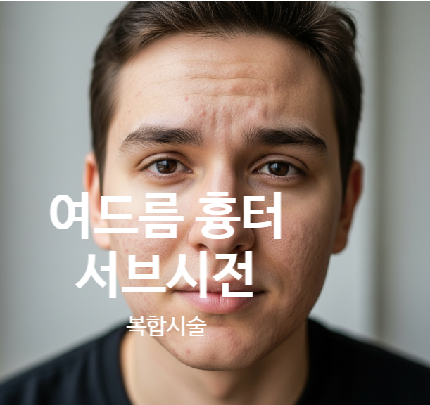  여드름 흉터, 하나의 시술로는 부족한 이유: 서브시전 기반의 3-Step 복합 솔루션