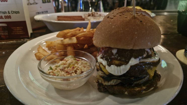  한남맛집 기네스브릿지 이 메뉴 덕분에 재평가 받는 술집