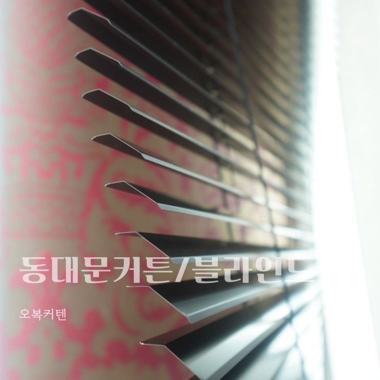  집 분위기 바꾸고 싶어 들른 동대문커튼 매장, 오복커텐
