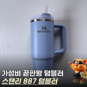 스탠리887 1년 사용후기 뚜껑분리해제 빨대청소도 편리한 텀블러 추천