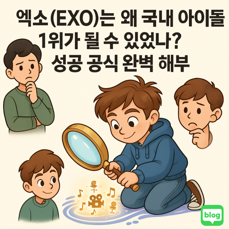 엑소(EXO)는 왜 국내 아이돌 1위가 될 수 있었나? 성공 공식 완벽 해부