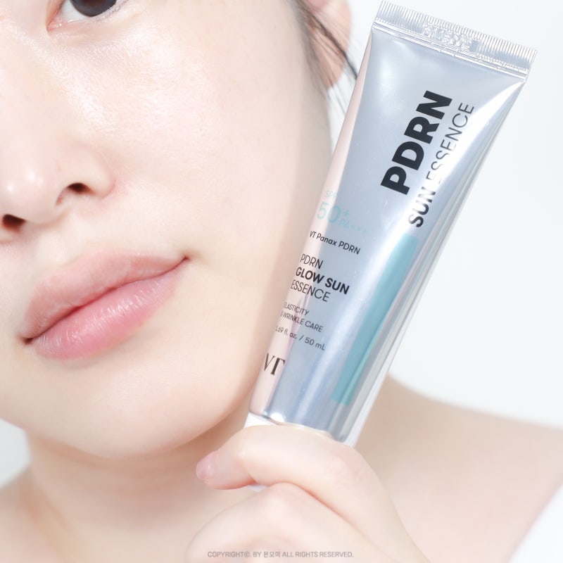 다이소 선크림 추천 VT PDRN 광채선에센스 솔직후기! 화잘먹 인정