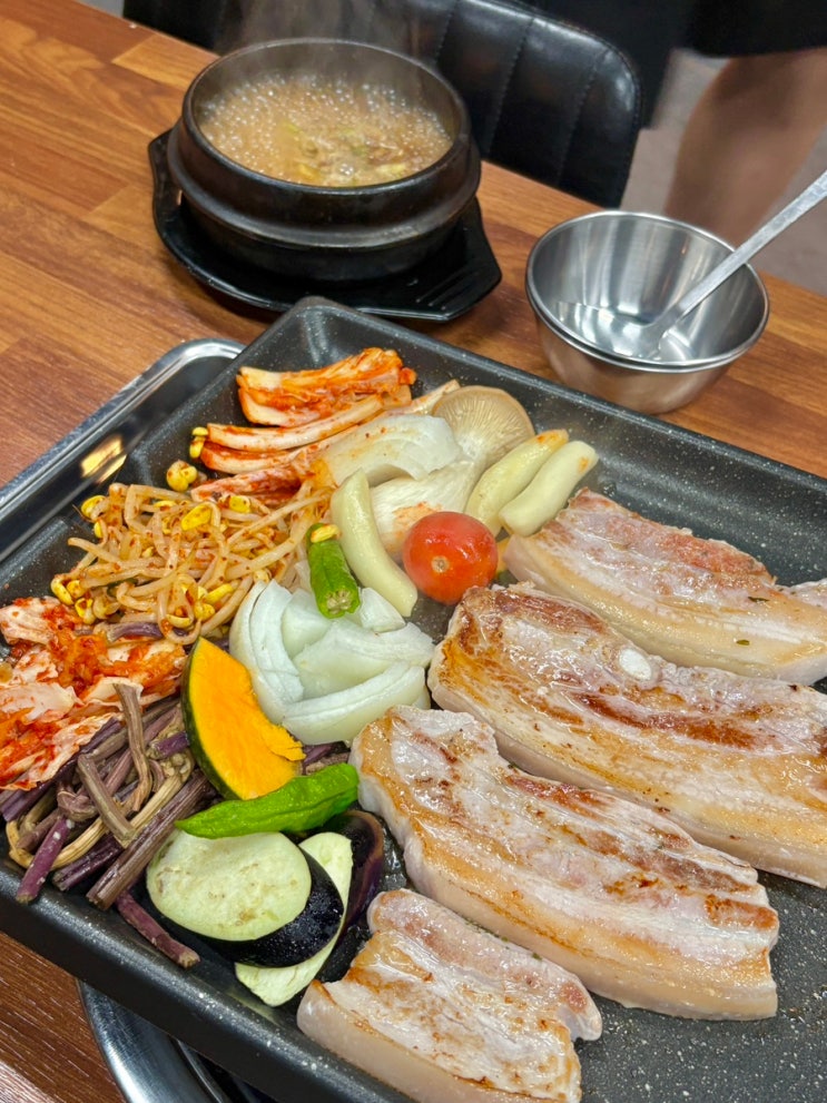  춘천 후평동 맛집, 삼겹살 오겹살 부추집본가 회식장소 추천