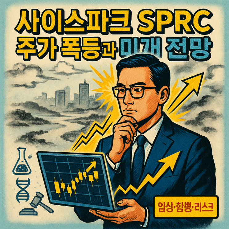 사이스파크 주가 (SPRC 주식) 칸나비노이드 진짜 뜰까?