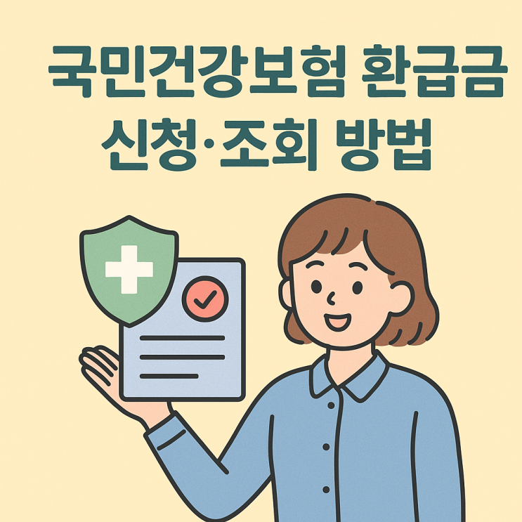  국민건강보험 환급금 신청 조회 방법, 지금 바로 확인하세요!