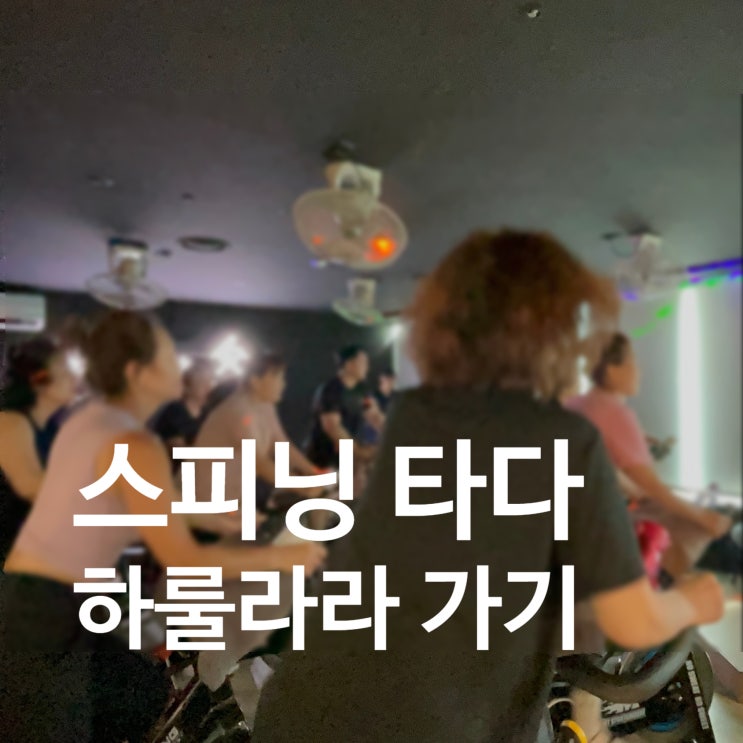  덕이동 헬스장 하늘로 날아갈 때까지 스피닝 페달 굴리기