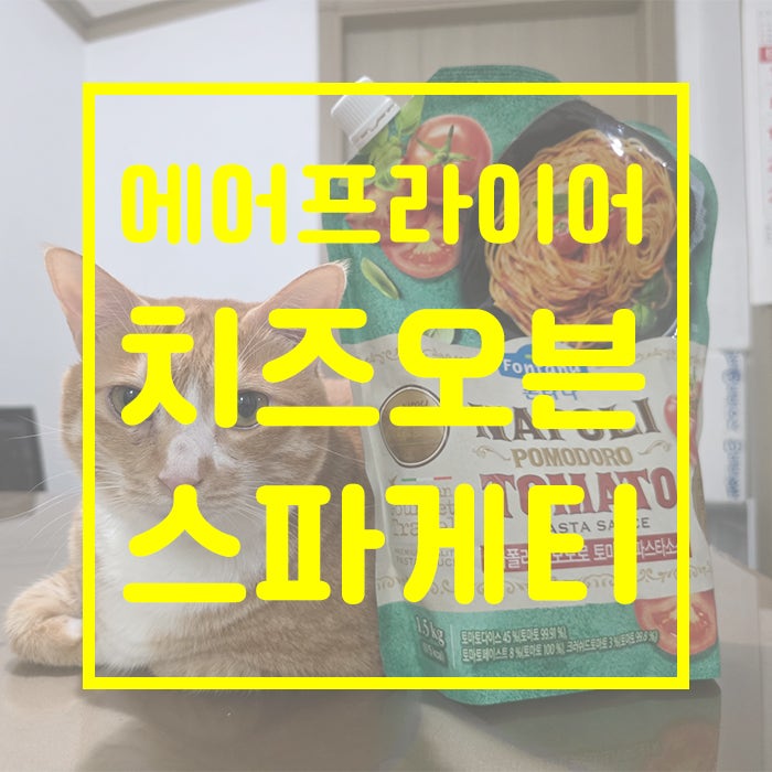 에어프라이어로 치즈오븐스파게티 만들기, 폰타나 파스타소스 1.5kg 대용량