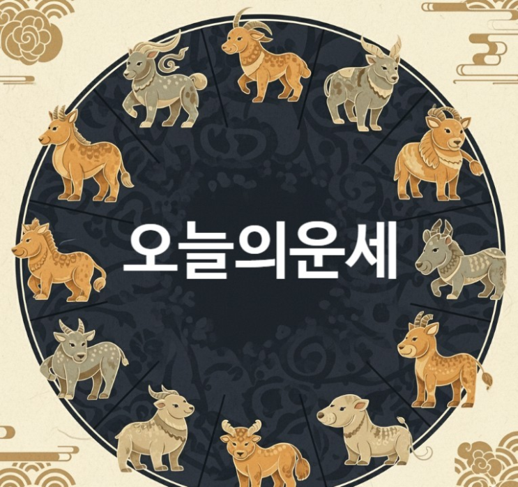  2025년 9월 18일 목요일 띠별 오늘의 운세