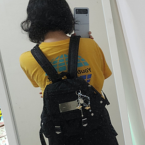 마뗑킴 유틸리티 스몰 백팩 후기 [POCKET UTILITY SMALL BACK PACK IN BLACK]