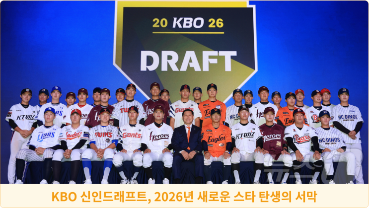  KBO 신인드래프트, 2026년 새로운 스타 탄생의 서막