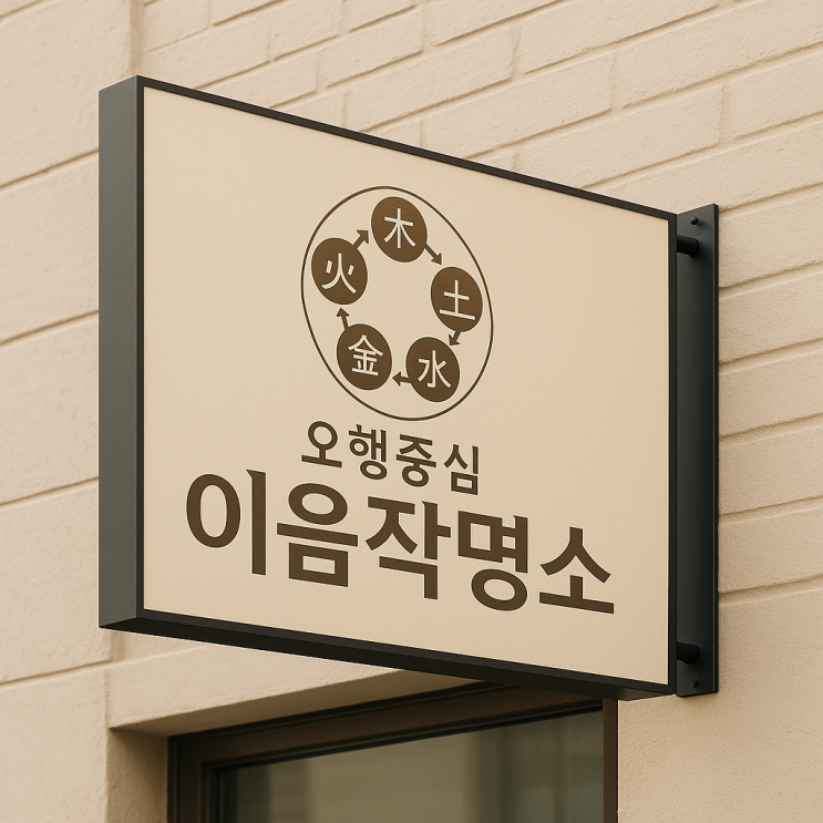  울산 오행 중심 이음 작명소, 이름에 흐름을 담다.