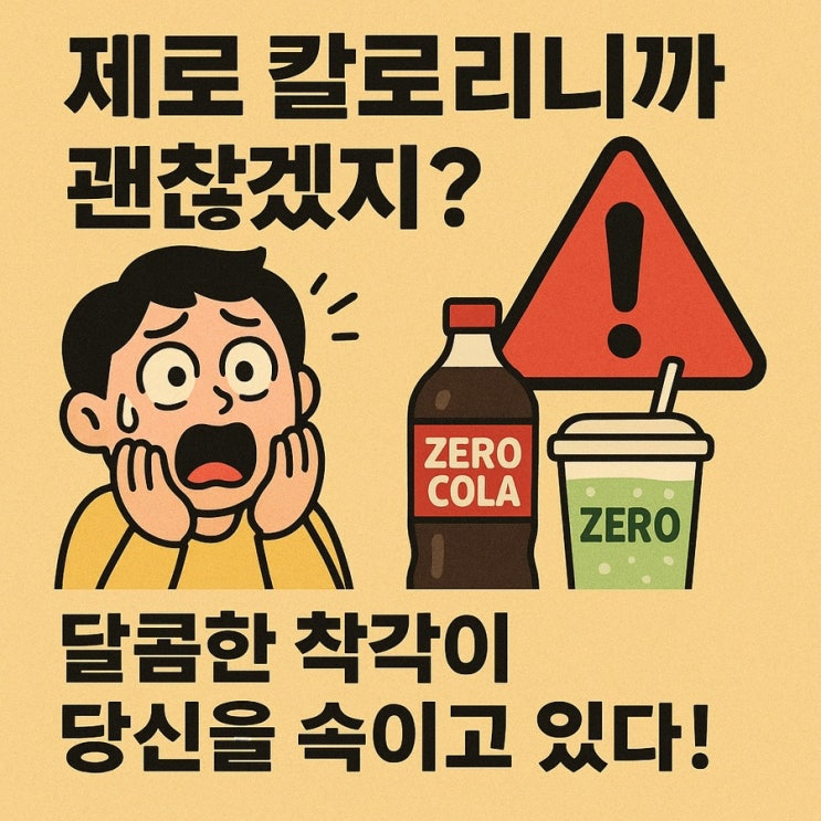  제로 음료, 알룰로스 과연 혈당 수치 올릴까??