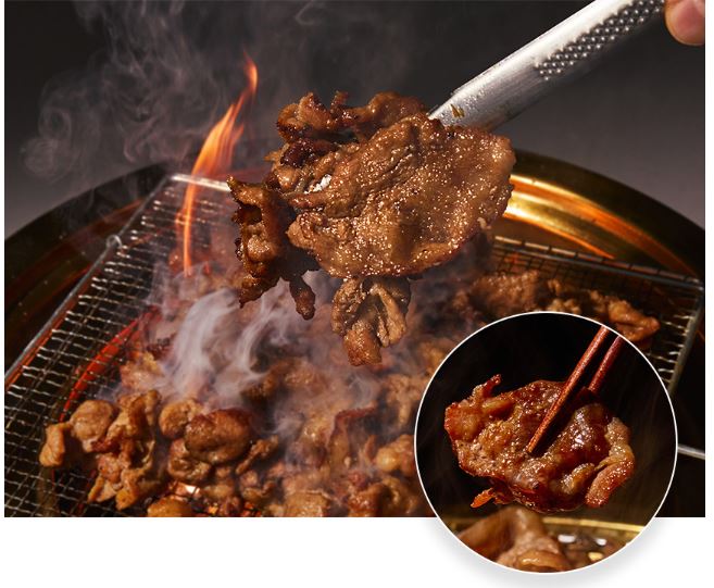  불향 그대로! 을지로 연탄불고기 돼지불고기 250g×4팩 – 집에서도 즐기는 정통 연탄구이 맛