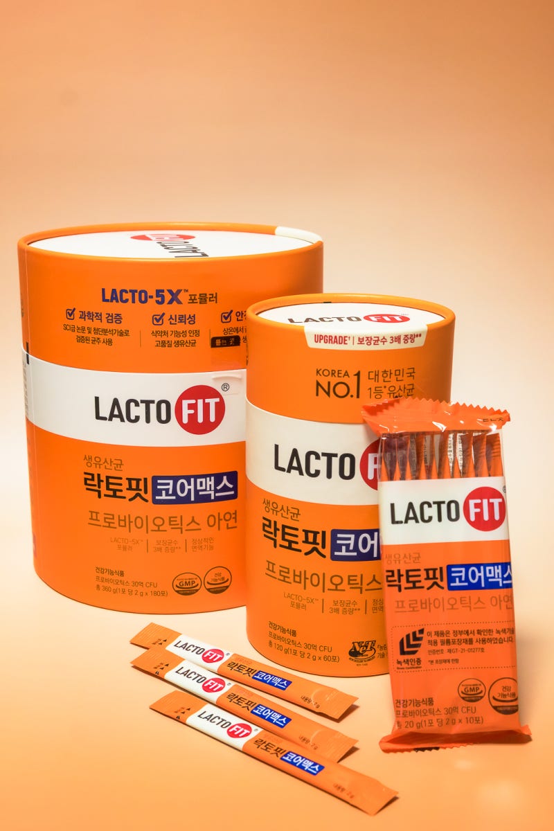 락토핏 유산균종류 | 락토핏 코어 코어맥스 차이 알아보기