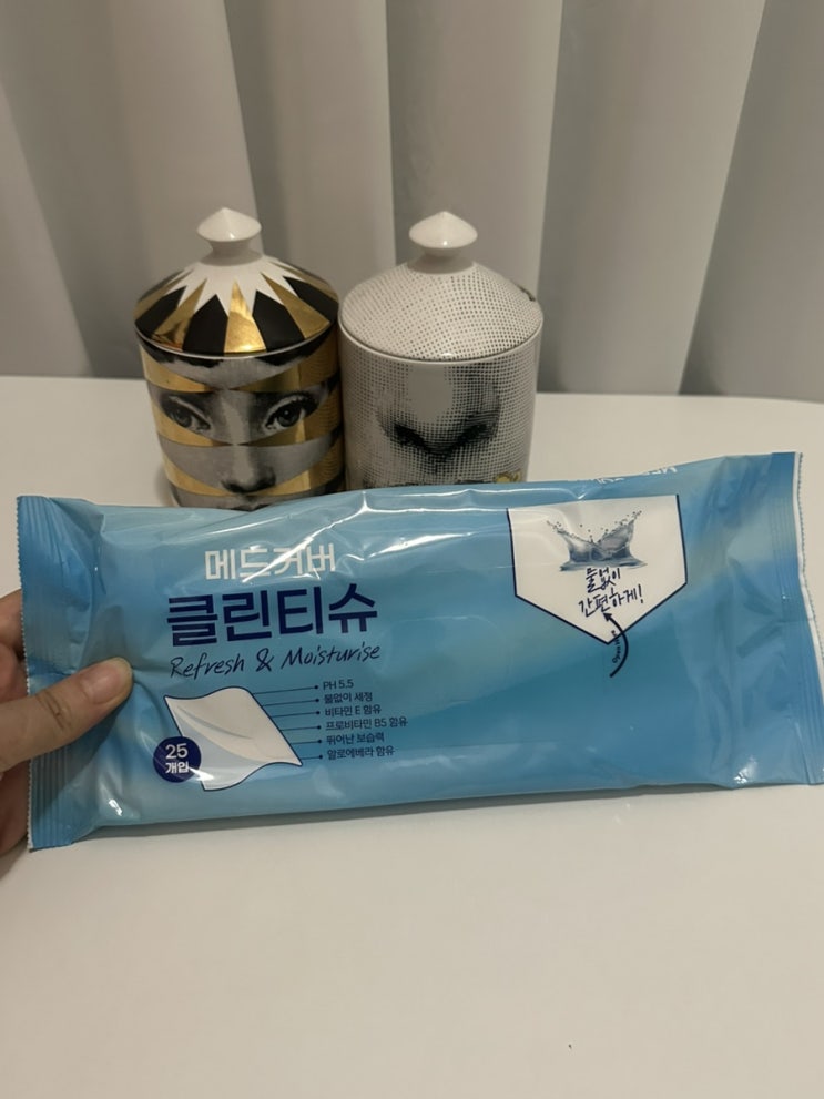  캠핑·여행 필수템 물 없이도 상쾌한 메이븐스 클린티슈 바디티슈 후기