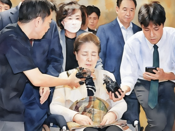 <b>통일교 한학자</b>, 특검조사 중... 한다” 거듭 발언과 <b>구속영장</b> 검토