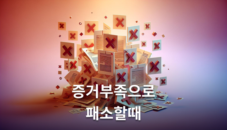  상간소송기각 증거부족 사례 이렇게 준비하세요