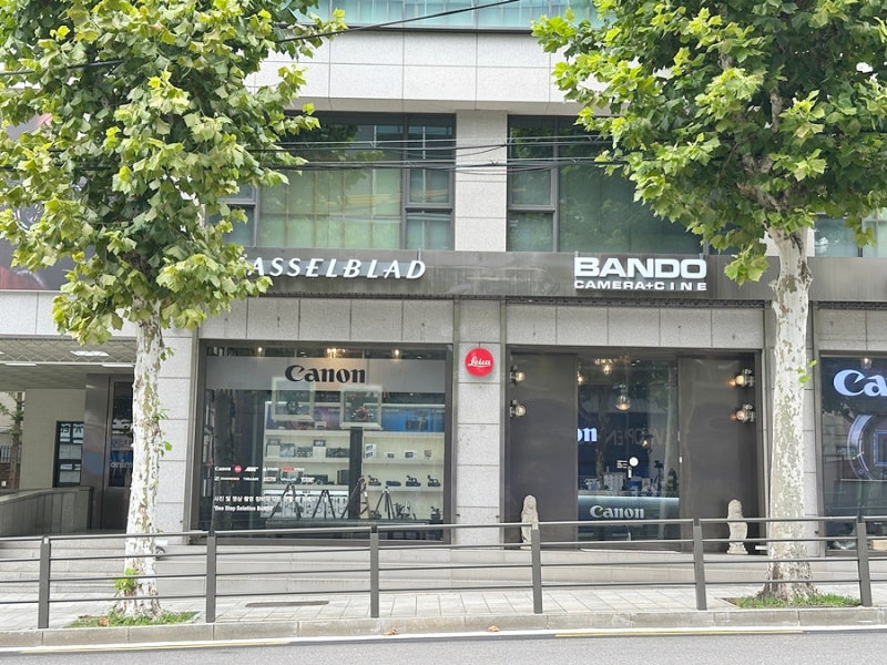 반도카메라강남점 라이카 핫셀블라드스토어 쇼룸 방문