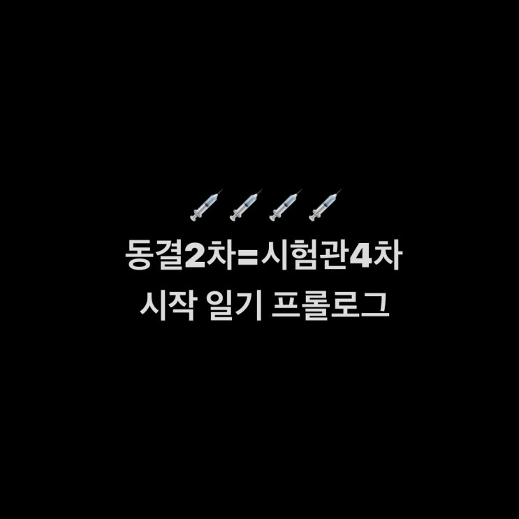  시험관 아기시술 4차=동결배아이식 2차 기록 프롤로그