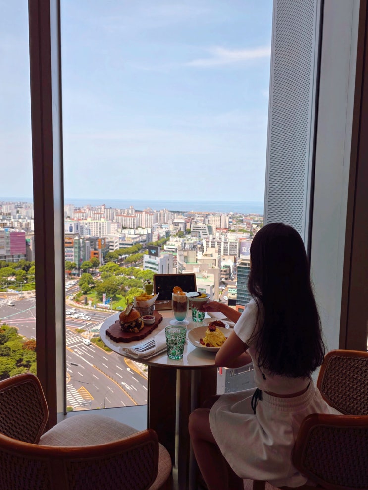  그랜드하얏트 제주 맛집 중식당 블루드래곤, 오션뷰 레스토랑 Cafe 8