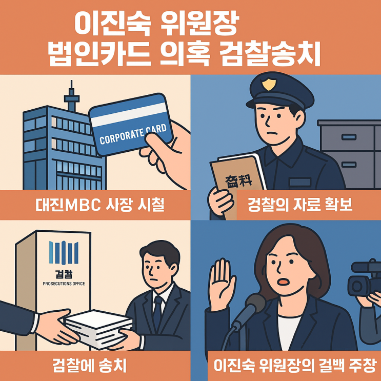 백화점까지…<b>이진숙</b> 방송통신위원장 법인카드 사용 <b>논란</b>