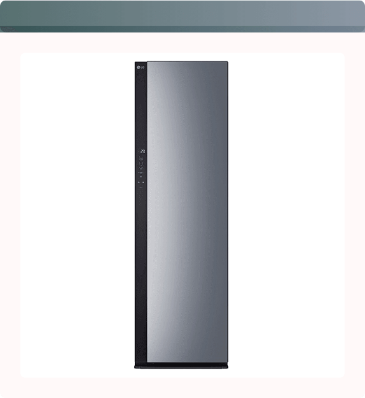  블랙틴트 미러의 마법! LG 오브제컬렉션 스타일러 SC5GMR4E로 삶의 질 급상승!