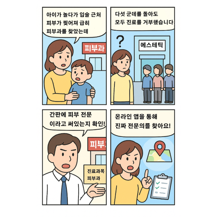  피부과 천국이라는데… 정작 아프면 문전박대?