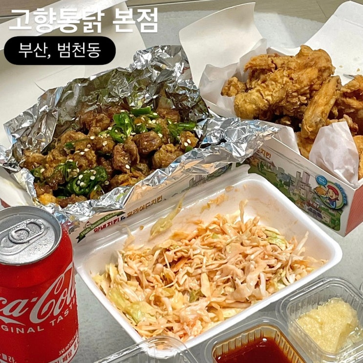  부산 3대 치킨 범내골역 맛집 고향 통닭