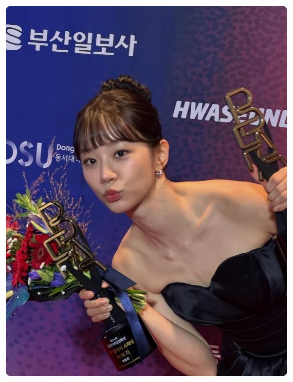 걸스데이 혜리 2025 부일영화상 2관왕 '빅토리' 신인여자연기상 올해의 스타상