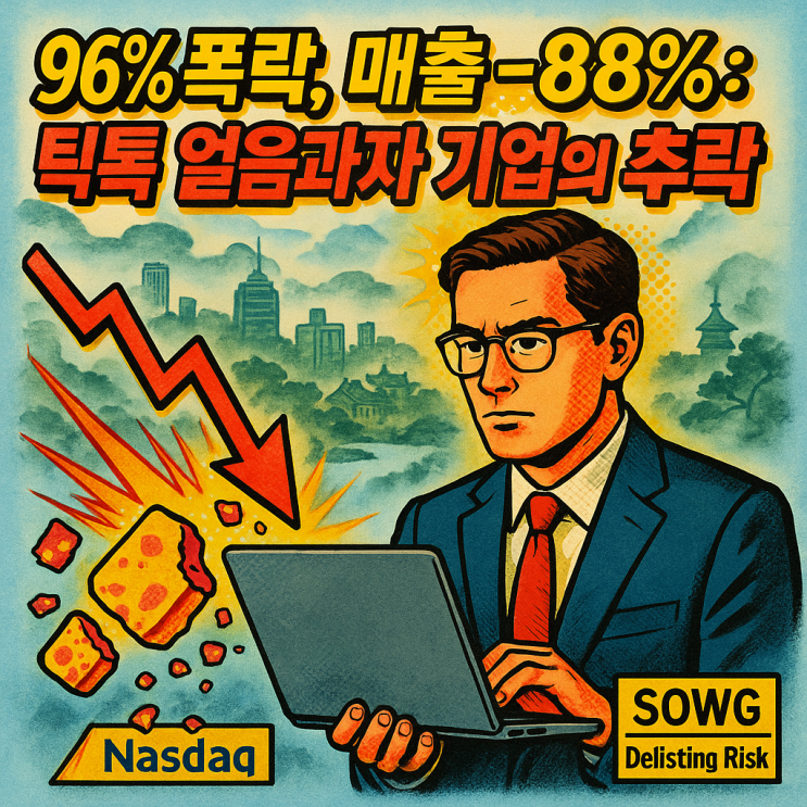 소우 굿 주가 (SOWG 주식) 매출 -88% 상폐 위기 속 반전?